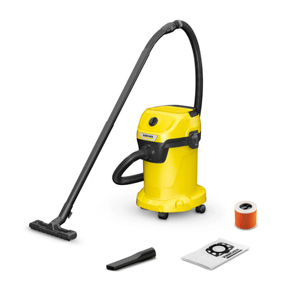 Aspirateur Solides et Liquides KARCHER WD 3 V-19/4/20 - Puissance et Polyvalence pour Chaque Besoin